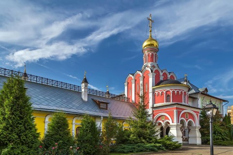 Church of the Royal Passion-Bearers in Pavlovskaya Sloboda, moscow region, Russia, Europe