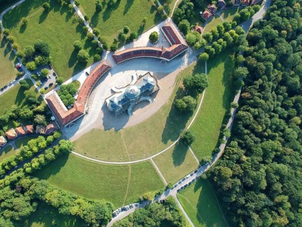 An image of the famous castle Solitude at Stuttgart Germany