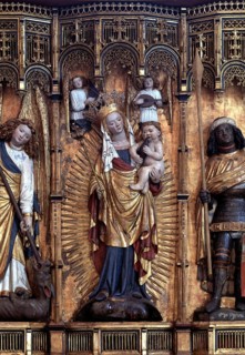 Madonna of the Wreath in the Krämer Altar, St., Saint, Saint