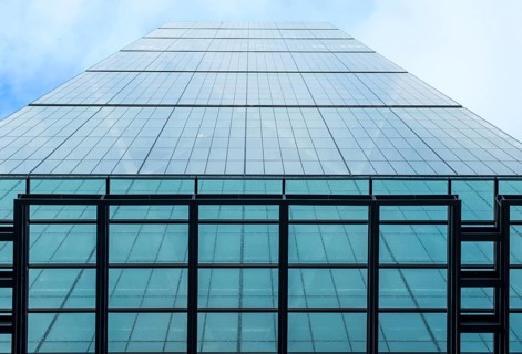 Contemporary Buildings in city of London