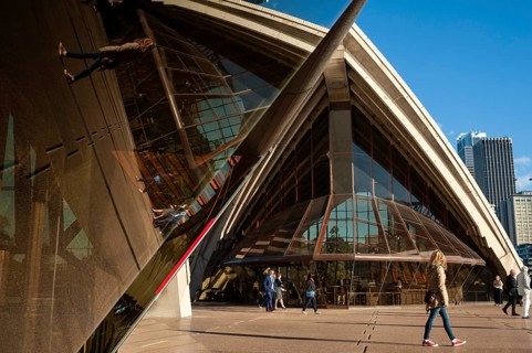 11.05.2018, Sydney, New South Wales, Australia, View of the Sydney Opera House, one of the city's