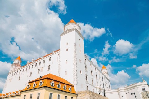 Bratislava castle in Bratislava, Slovakia, Europe