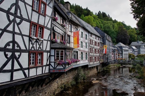 Impressions from Monschau, the climatic spa in the Eifel, Germany, Europe