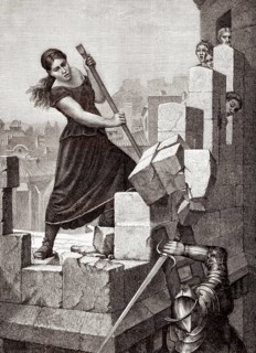 Marguerite Catherine Ponsoye Delaye, oder Margot Delaye, La Gandonne, während der Belagerung von