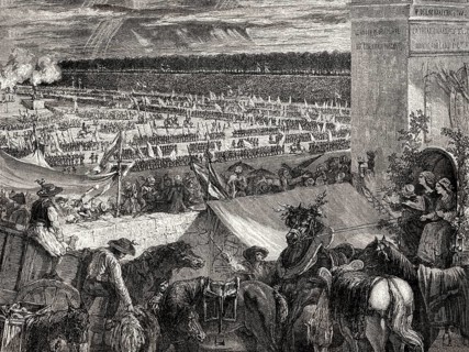 The Fête de la Fédération, 14 juillet 1789, French National Day, French Revolution