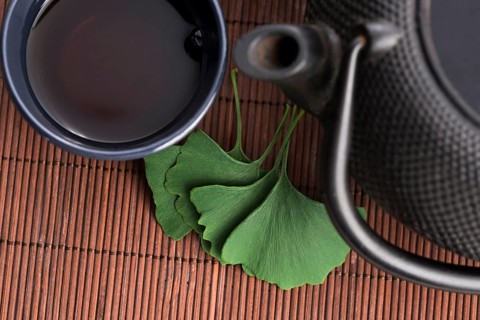 Ginkgo tea