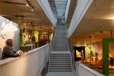 Mettmann, Neanderthal Museum, 1996 after a design by Günter Zamp Kelp, Julius Krauss and Arno