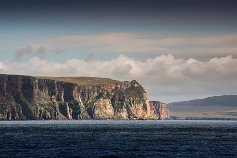 Cliffs of the Isle of Hoy, Orkney Islands, Scotland, Great Britain
