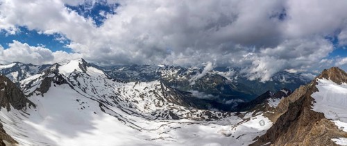 On the Kitzsteinhorn in the Austrian Alps