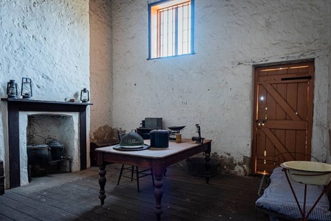 Former utility room of a residential building, Greenough Museum Village, Western Australia,
