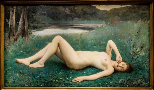 Floréal, 1888, oil on canvas, Louis Joseph Raphael Collin, Museo Nacional de Bellas Artes (MNBA),