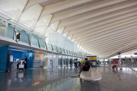 Bilbao airport, Loiu, Bizkaia, Basque Country, Spain, Europe