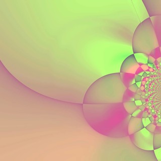 An illustration of an abstract fractal graphic