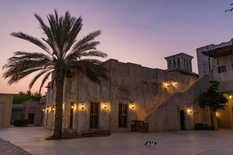 Evening tour of Old Town Dubai, Dubai, United Arab Emirates, Asia
