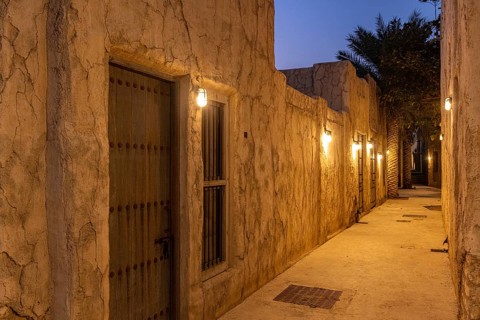 Evening tour of Old Town Dubai, Dubai, United Arab Emirates, Asia