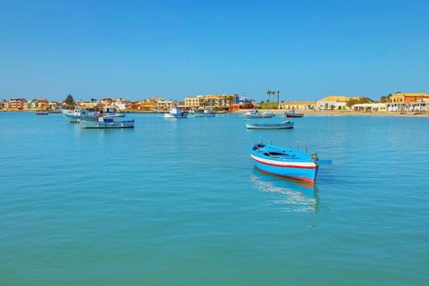 Fishing port, Marzamemi, Noto Valley, Sicily, Italy