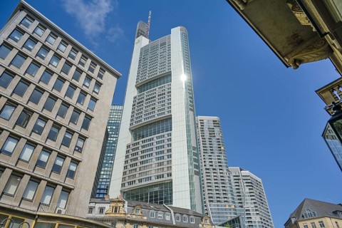 Commerzbank Tower, Kaiserstrasse, Frankfurt am Main, Hesse, Germany