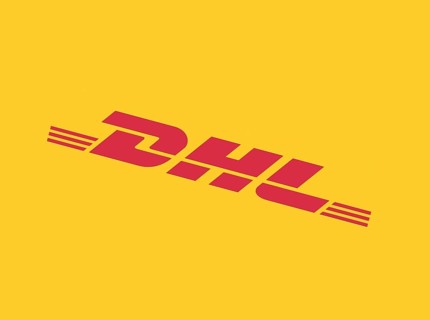 Rotated to right, DHL emblem, Logo