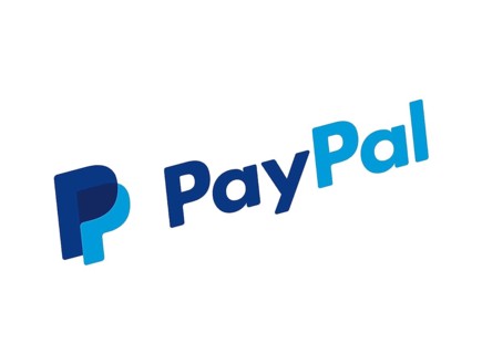 Nach links gedreht, Logo PayPal, Logo