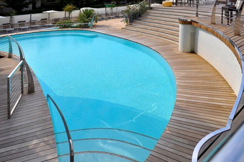 Emilia Romagna, Italian Adriatic Sea, Cervia, Hotel: GARDEN in Pinerella, pool complex