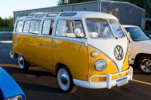 Automobile, car show, vintage car, Volkswagen Bus, Province of Quebec, Canada