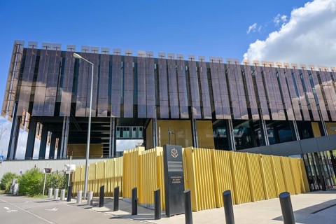 Court of Justice of the European Union ECJ, Boulevard Konrad Adenauer, Kirchberg, City of