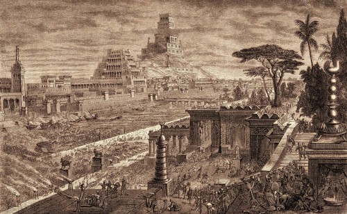 Invasion of Babylon by Cyrus the Great, king of the Persian Achaemenid Empire