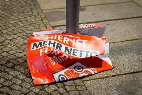 The hot phase of the state election campaign in Saxony can be seen in the amount of different