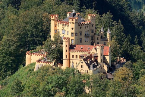 Hohenschwangau Castle, Schwangau, Allgäu, Bavaria, Germany