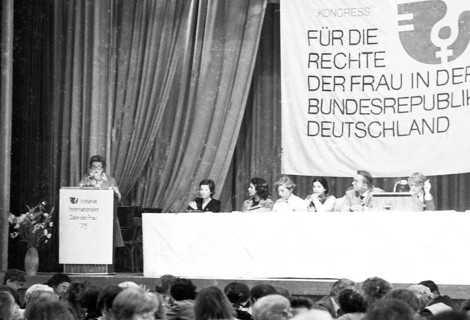 On the occasion of the Year of Women 1975, an International Women's Initiative organised a woman's