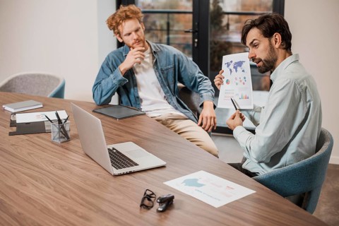 Video call conference laptop