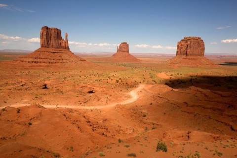 View of Monument Valley