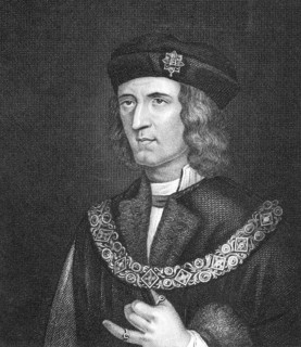 Richard III of England (1452-1485) on engraving from 1830. King of England during 1483-1485.