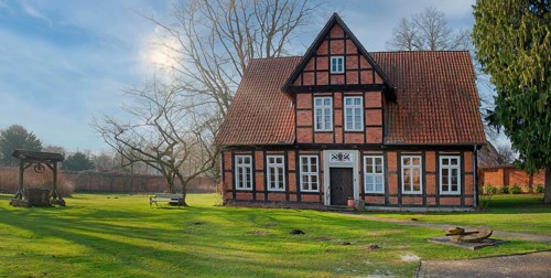 Historic monastery of Walsrode, Lower Saxony, Germany, Lower Saxony, Germany