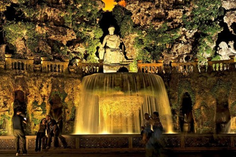 Ovato Fountain Fontana dell'Ovato, Renaissance garden of Villa d'Este, water features, fountains,