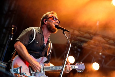 Dan Auerbach, singer/guitarist, from THE BLACK KEYS live at Zitadelle Spandau on 01.07.2025