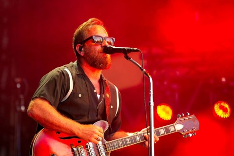 Dan Auerbach, singer/guitarist, from THE BLACK KEYS live at Zitadelle Spandau on 01.07.2025