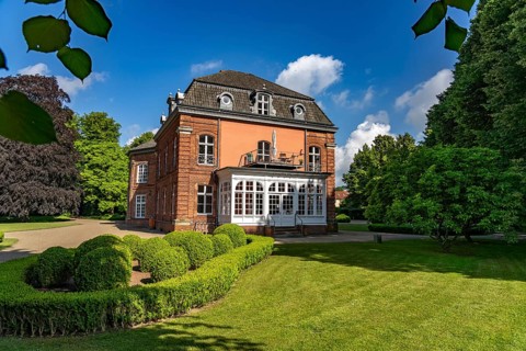 The Prinzenhaus in Plön Castle Park, Schleswig-Holstein, Germany