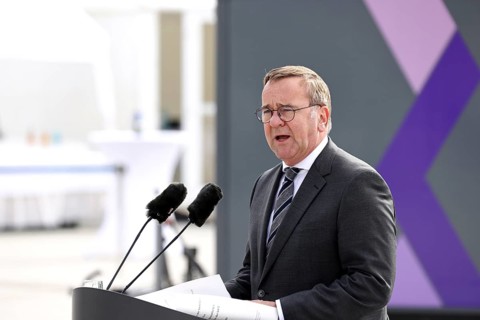 Boris Ludwig Pistorius, Federal Minister of Defence - Ceremony 70 years of Germany in NATO, Federal
