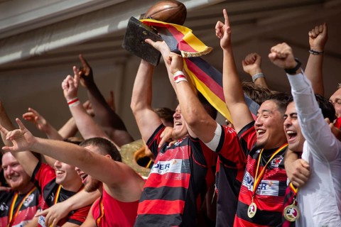 Rugby Bundesliga, 2024/25 season, final for the German championship: SC Frankfurt 1880 against TSV