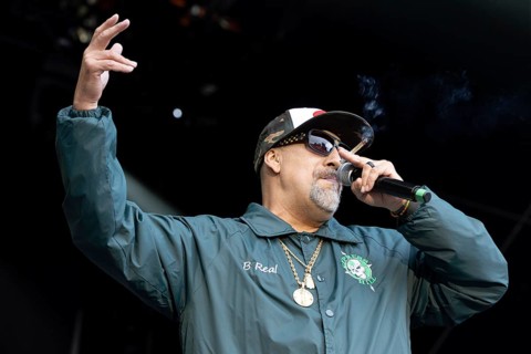 B-Real, Rapper, Cypress Hill, Hip-Hop, Rap, USA, open air at the Citadel Music Festival, 09.07