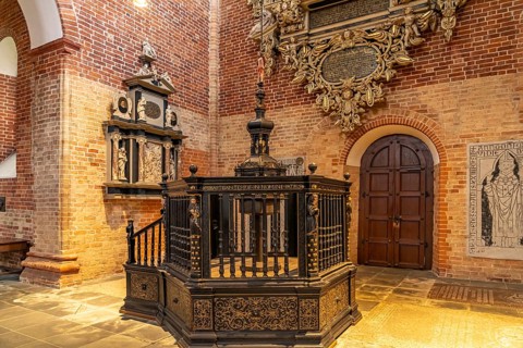 Interior of Ratzeburg Cathedral, Ratzeburg, Schleswig-Holstein, Germany
