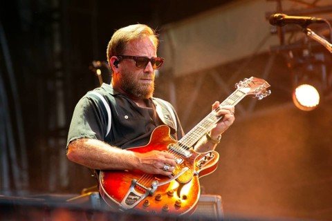 Dan Auerbach, singer/guitarist, from THE BLACK KEYS live at Zitadelle Spandau on 01.07.2025