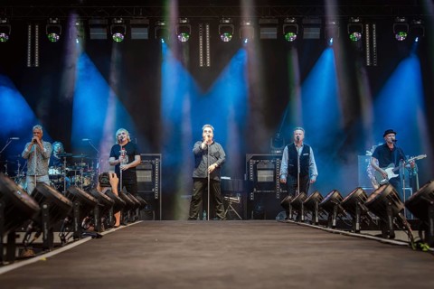 Jens Sembdner, Tobias Künzel, Sebastian Krumbiegel, Henri Schmidt and Wolfgang Lenk, singer of the