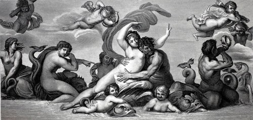 Galatea, in mythology a nereid, a sea nymph who plays a role in the legends of Pygmalion and Acis