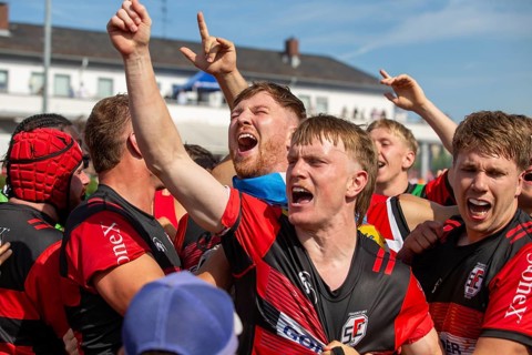 Rugby Bundesliga, 2024/25 season, final for the German championship: SC Frankfurt 1880 against TSV