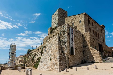 Museum, Musée Picasso, Antibes, Provence Alpes Côte d'Azur, South of France, France