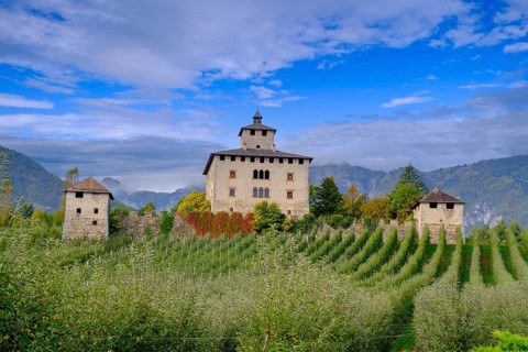 Castello di Nanno, Nanno, Val di Non, Trentino, Italy