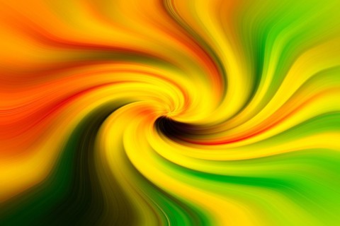 Colorful abstract twirl effect background