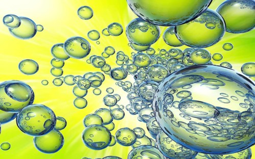 High resolution rendering of a drop background
